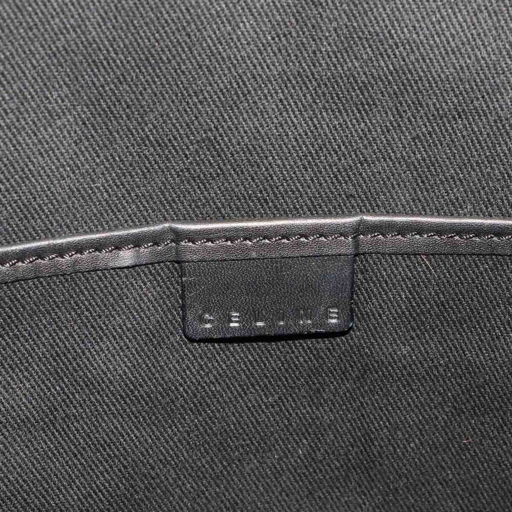 Celine Macadam Tote Bag leather black brown - Picture 7 of 9
